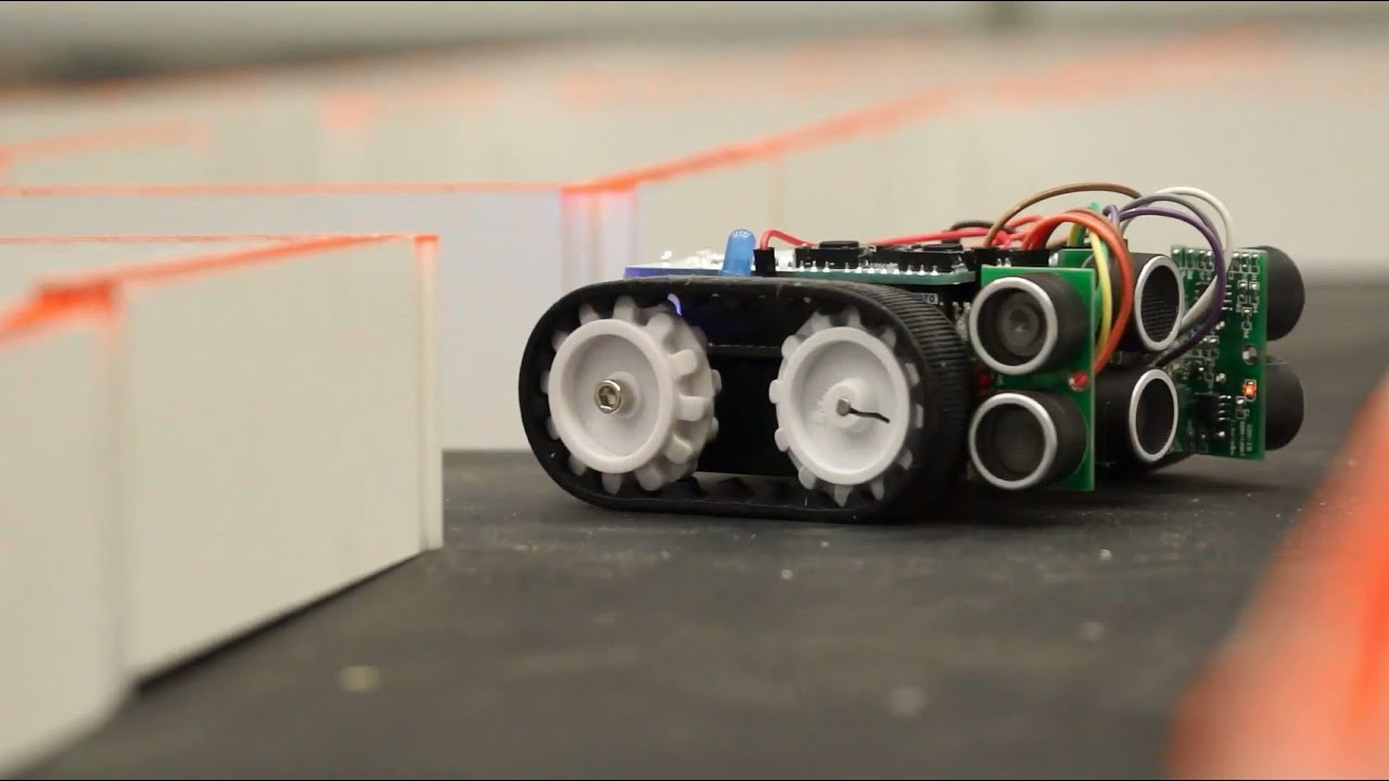 Maze-Solver Robot